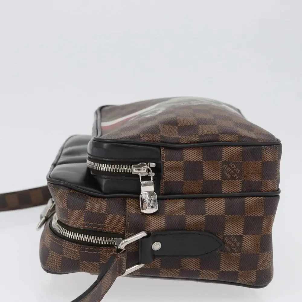Louis Vuitton Damier Ebene Chapman Brothers Nile PM Shoulder Bag Brown